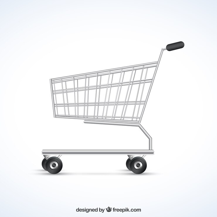 Vetor carrinho de compras