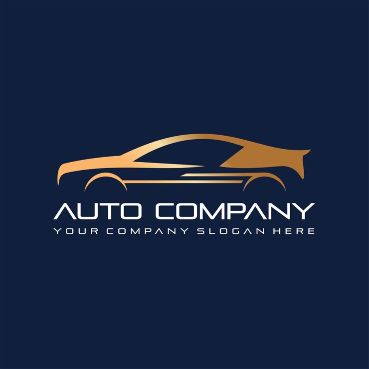 Carro Logo Vector Illustration conceito de logotipo automotivo com estilo moderno