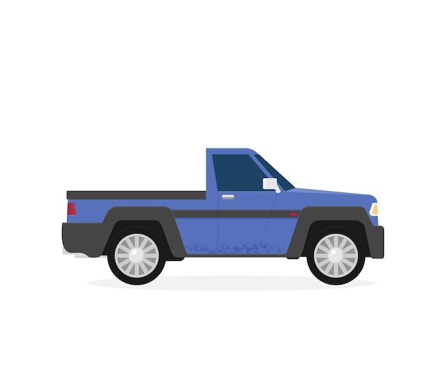 Carro offroad vetorial em estilo simples