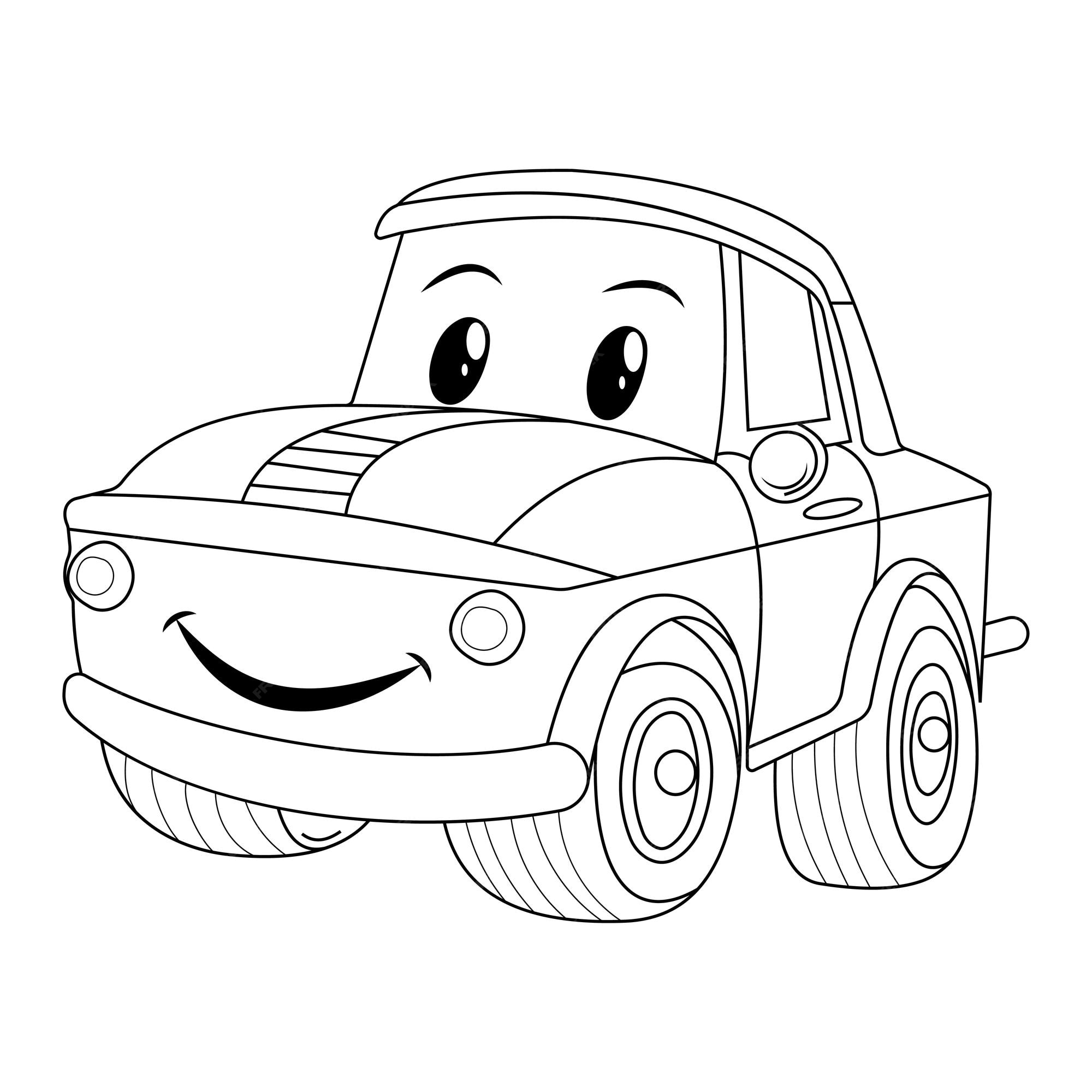 Classificados de Links: Desenhos de Carros para Colorir