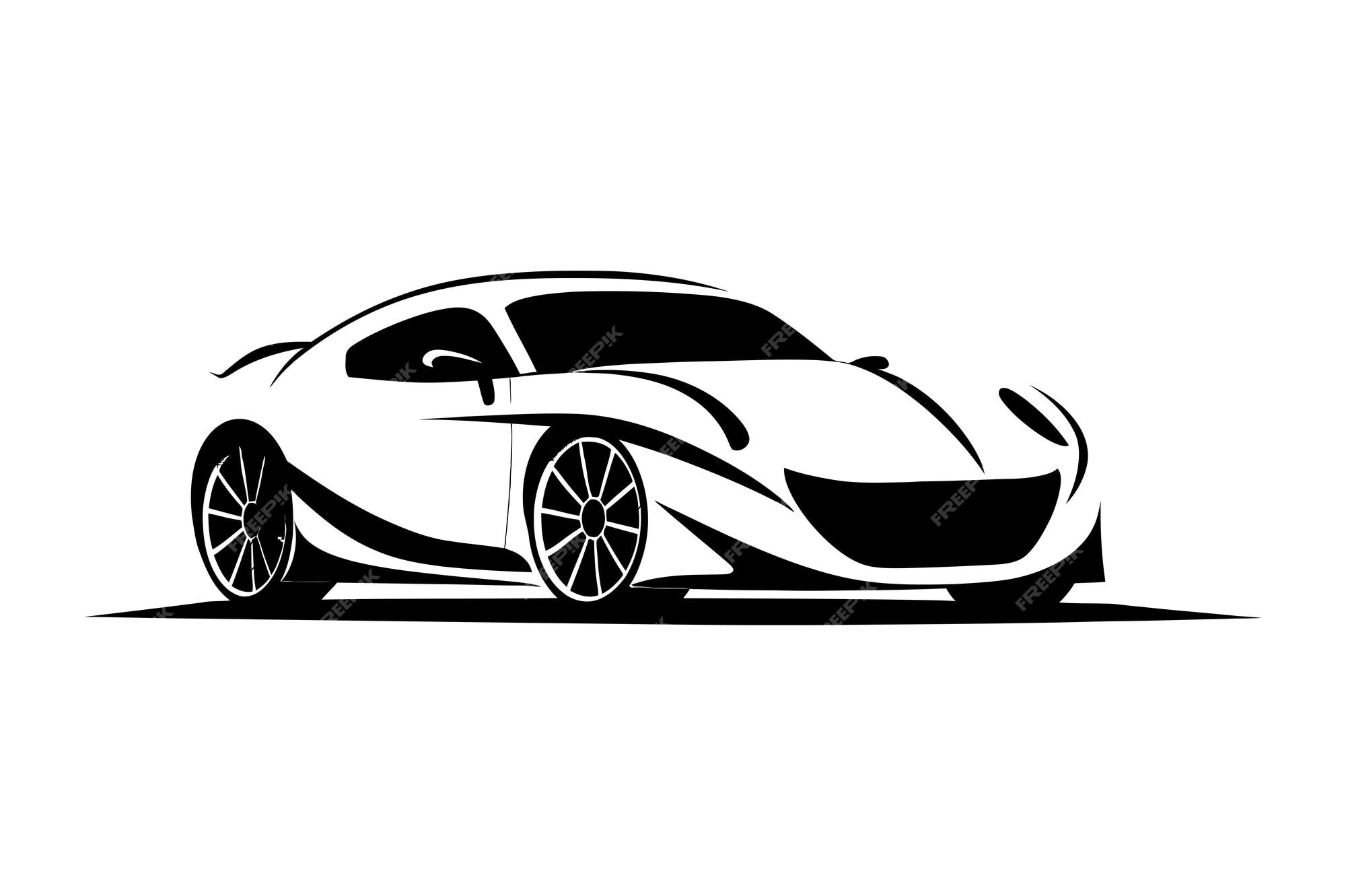 Carros De Corrida De Rua. Ilustração Pronta Para Corte De Vinil. Royalty  Free SVG, Cliparts, Vetores, e Ilustrações Stock. Image 8682585