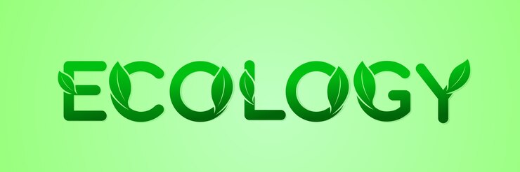 Carta da Ecologia Verde para o logotipo da natureza