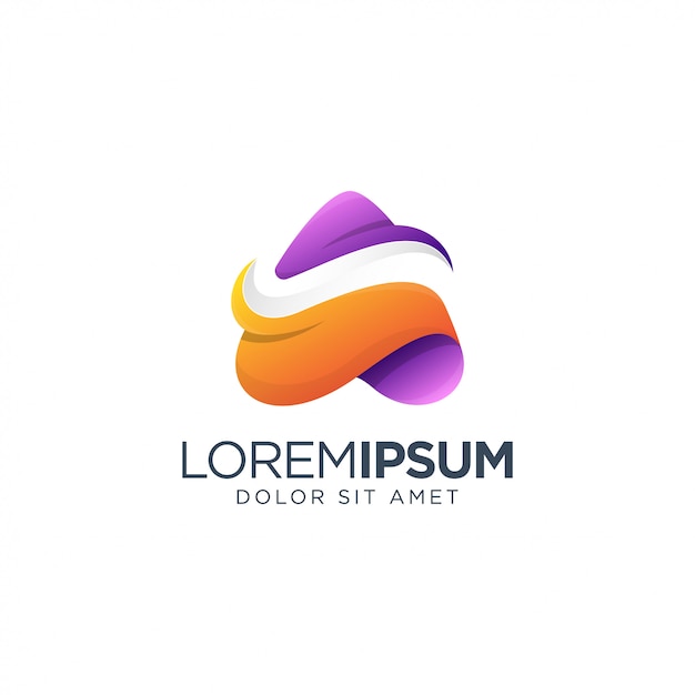 Carta de um design de logotipo
