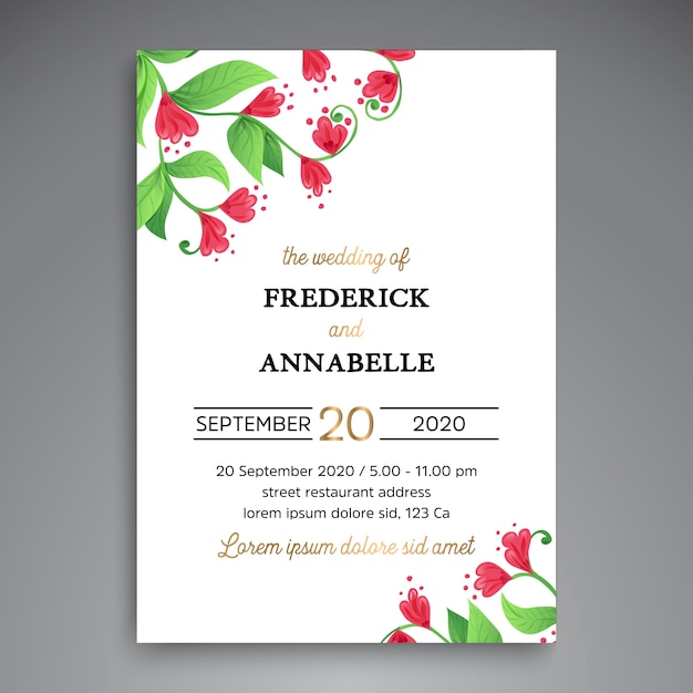 Cartão de casamento Elementos decorativos vintage com mandala