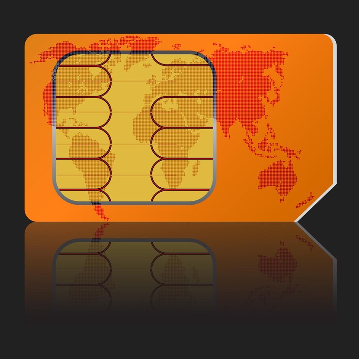Vetor cartão sim com um mapa do mundo