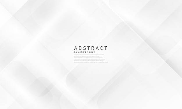 Cartaz abstrato branco com dinâmica. rede de tecnologia ilustração vetorial.