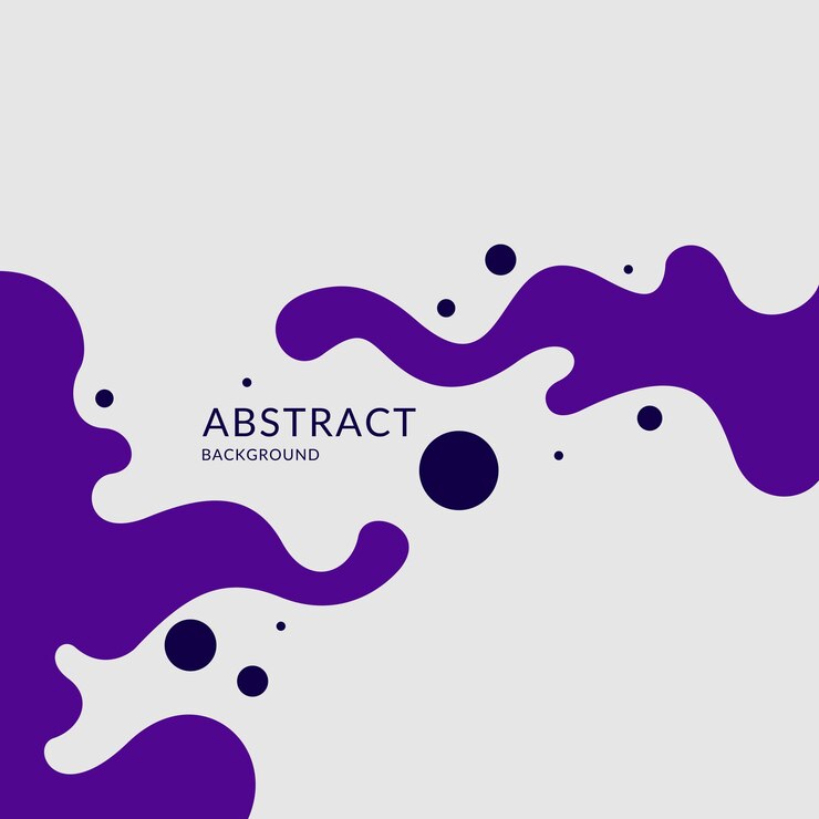 Vetor cartaz com ondas dinâmicas. ilustração vetorial em estilo plano minimalista
