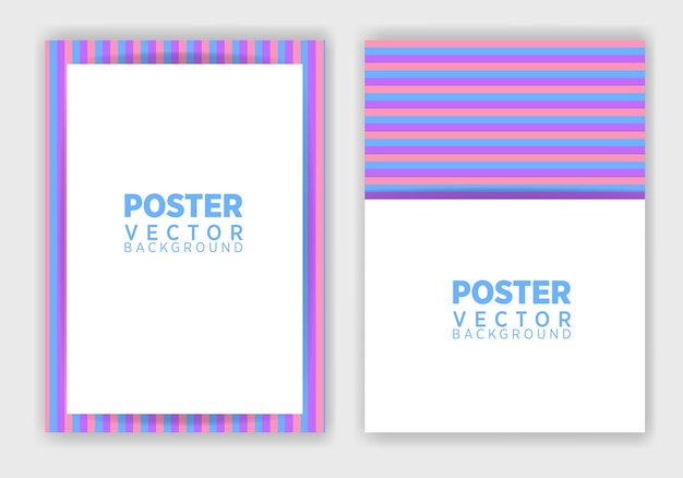 Cartaz de design gráfico abstrato de vetor. modelo de pôster vertical de vetor, design abstrato.