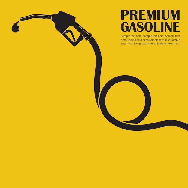 Cartaz de posto de gasolina