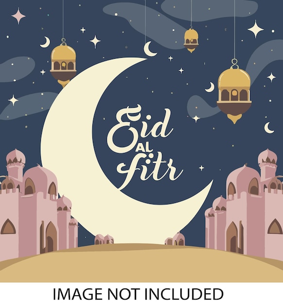 cartaz do Eid al-Fitr