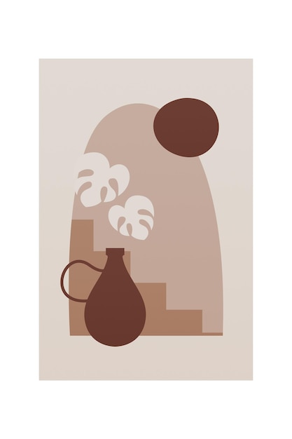 Cartaz imprimível de decoração de arte de parede Boho