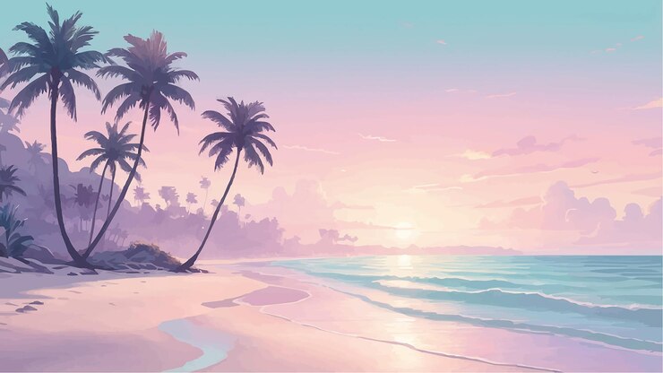Vetor cartoon fundo lugar lindo