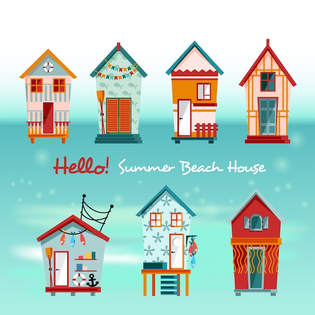 Casa de praia de verão dois