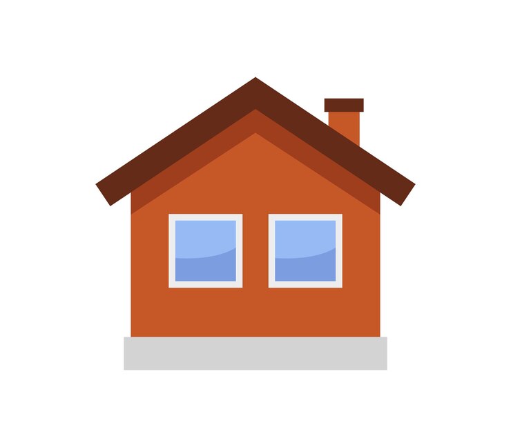 Vetor casa ilustrada