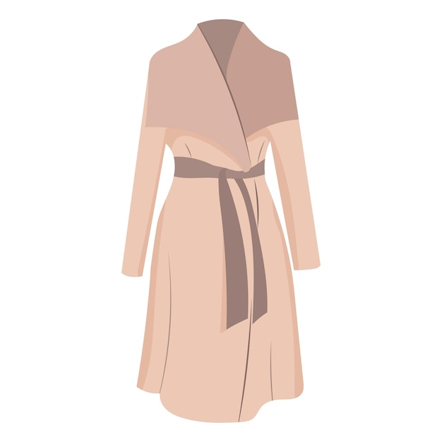 Casaco feminino em estilo simples