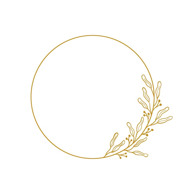 casamento de círculo de ornamento, cartão de casamento de círculo, elemento de casamento
