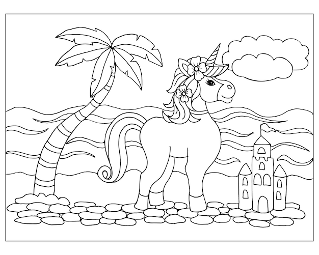 20 Desenhos Para Colorir Unicórnio