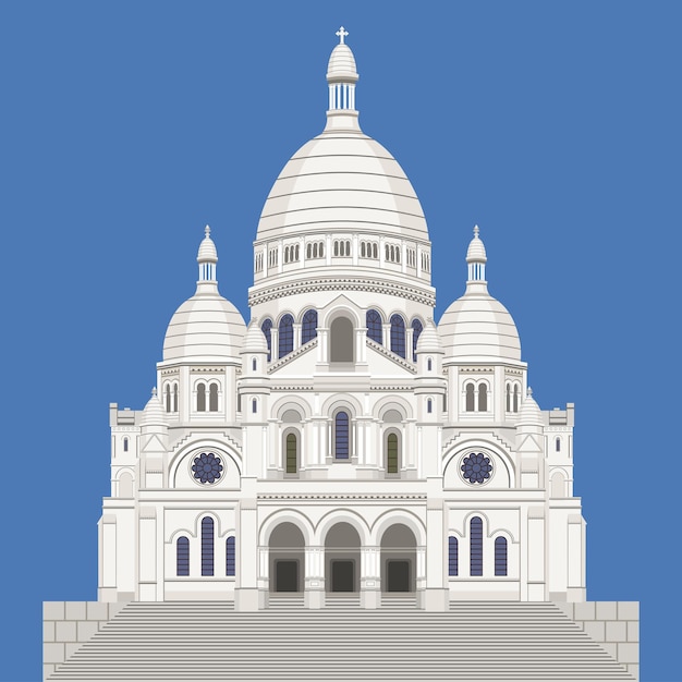 Catedral do Sacre Coeur, em Paris