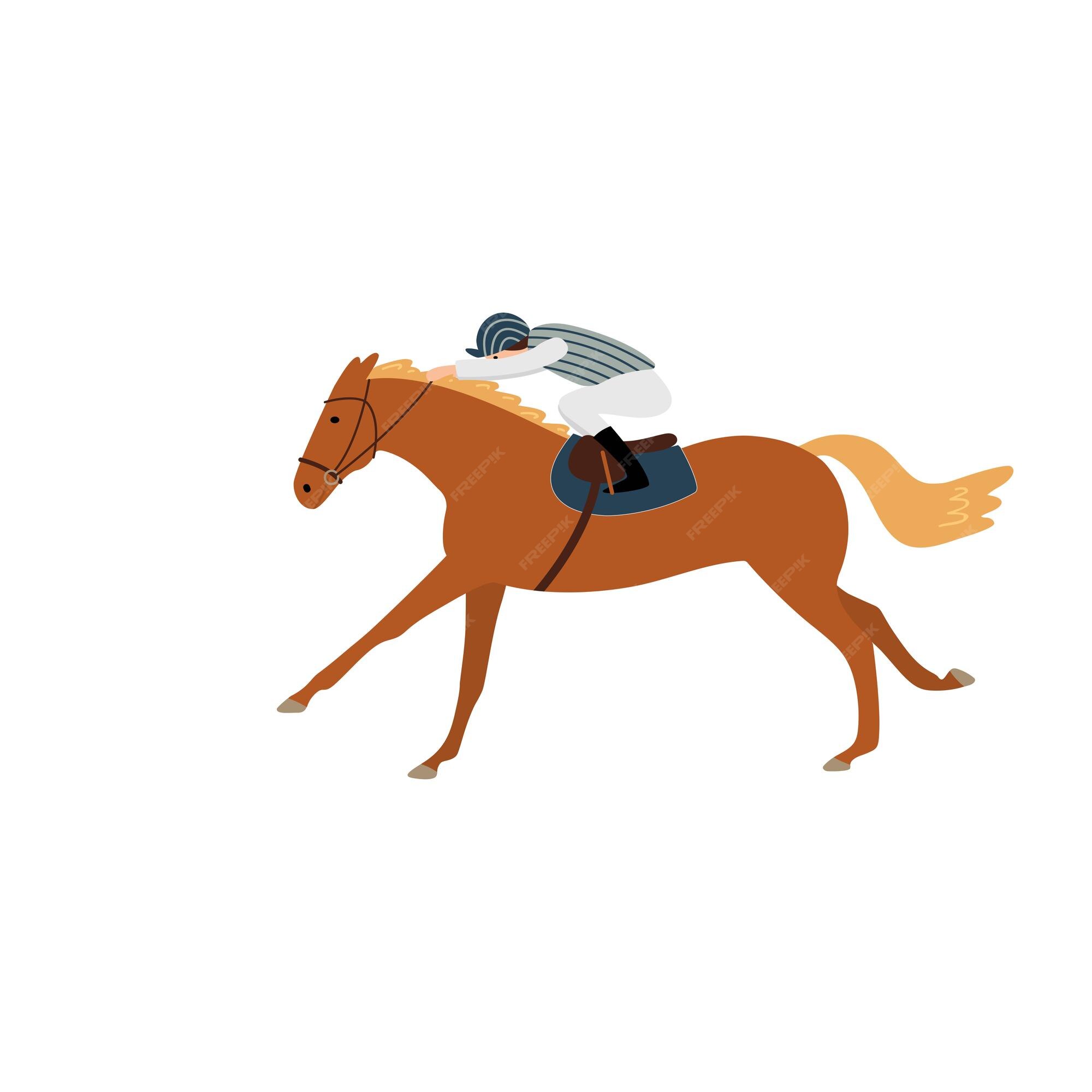 contínua uma linha desenho jovem cavalgando na tela do smartphone. cavalo  de corrida com jóquei. esporte equestre. jóquei montando cavalo pulando.  ilustração gráfica de vetor de desenho de linha única 23659111 Vetor no  Vecteezy