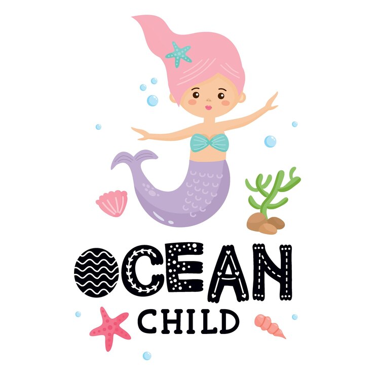 Vetor cean child design de camiseta estampa camiseta design letras design de camiseta tipografia camiseta silhueta camiseta design arte letras de caligrafia preta