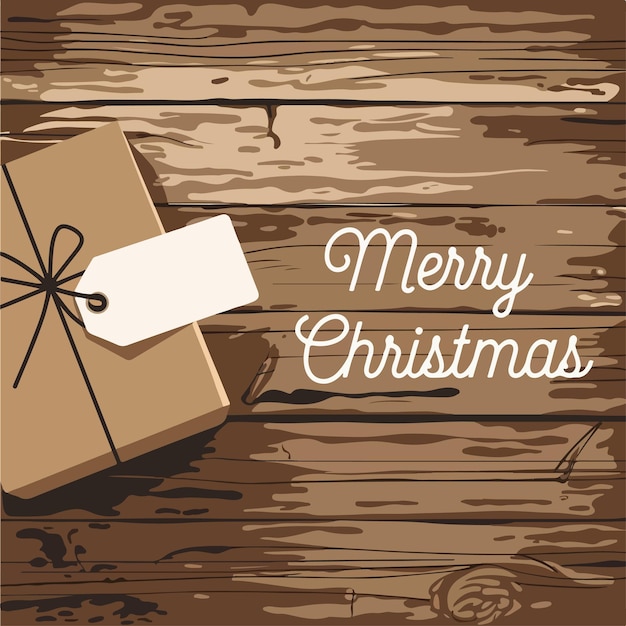 Celebração de Natal feliz arte de fundo ilustração design simples