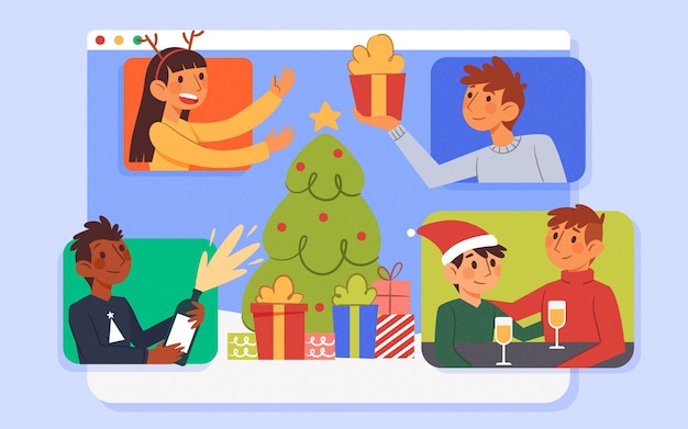 Celebração de natal online