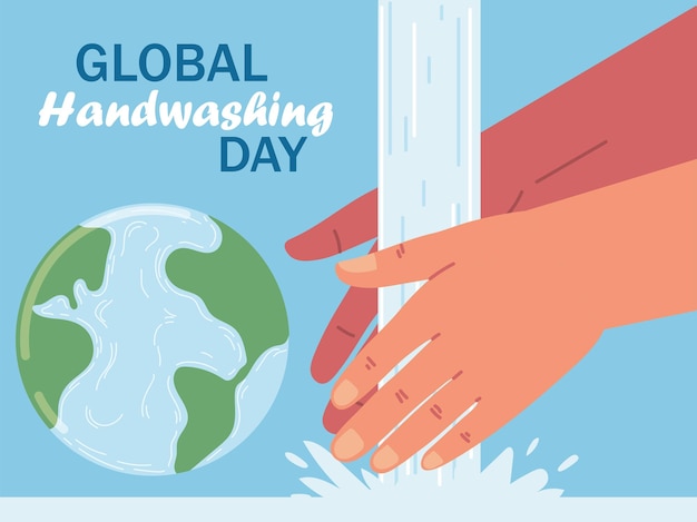 Celebração do dia global da lavagem das mãos
