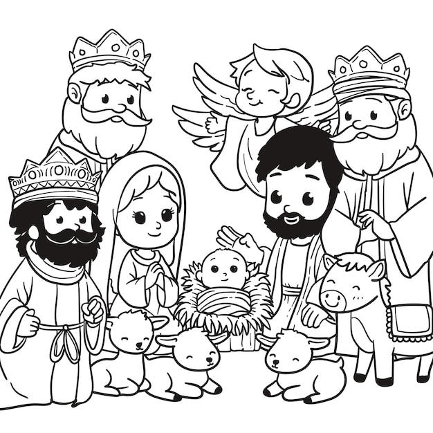 desenho para colorir evangélico