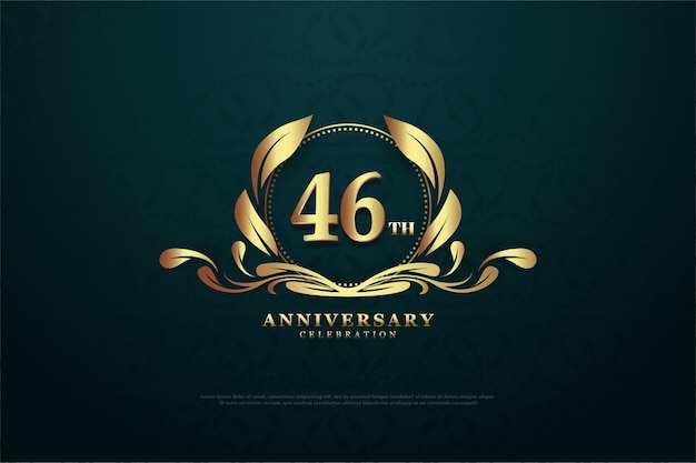 Cenários e números extravagantes para a celebração do 46º aniversário com o símbolo do romance