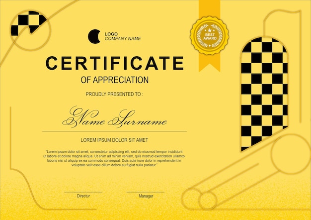Certificado de realização