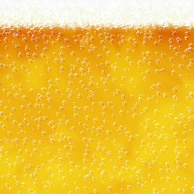 Cerveja com espuma