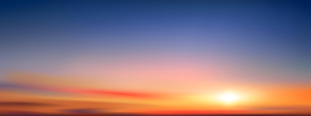 Céu ao pôr-do-sol