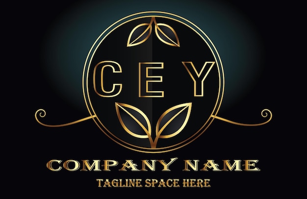 Vetor cey carta logo