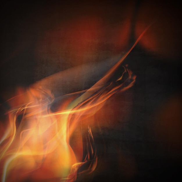 Chamas de fogo abstrata