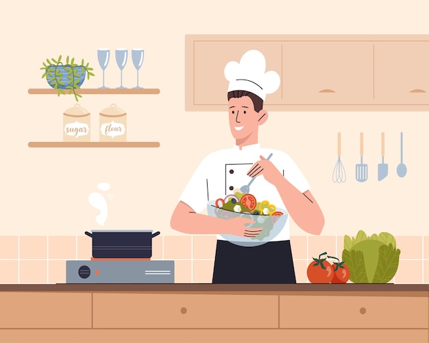 Chef Com Legumes