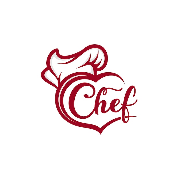 Vetor chef design logo