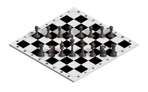 Vetor chess board