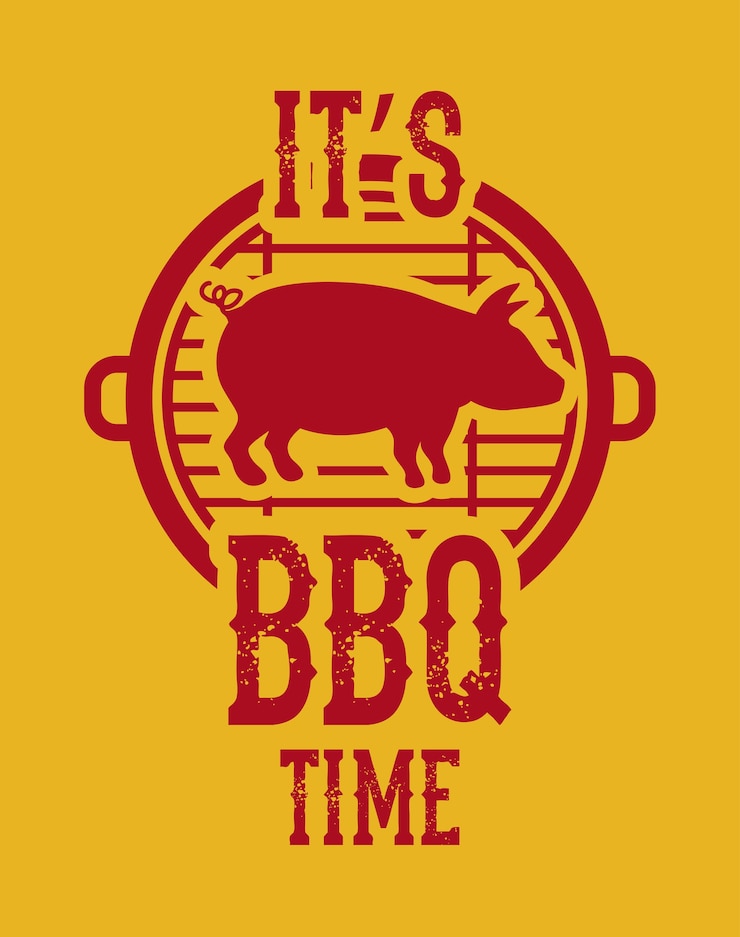 Vetor churrasco design
