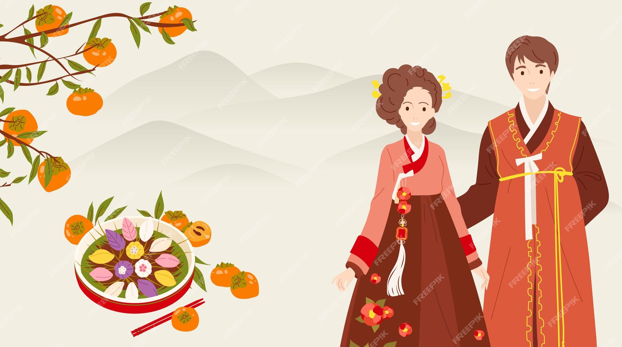 Korean Thanksgiving Day Shopping Evento Pop-up Ilustração. Coreano Tradução:  Agradecimento, Um Generoso Thanksgiving Royalty Free SVG, Cliparts,  Vetores, e Ilustrações Stock. Image 172845950