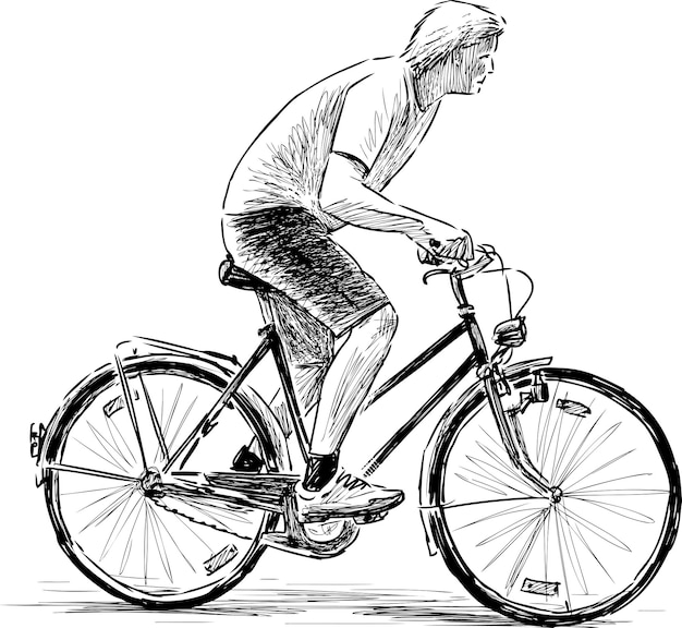 Ciclista rápido