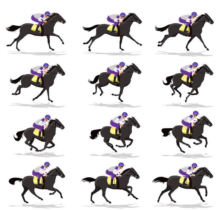Ciclo de Corrida de Cavalos Escuros