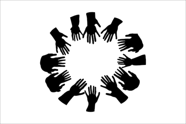 Ciclo de vida Etapas da vida Fonte de fundo Pessoas diferentes estão juntas Ilustração vetorial plana