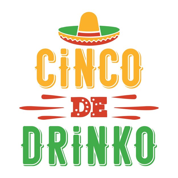 Cinco de mayo design designs de arquivo para cricut silhouette cut design de arquivo t-shirt