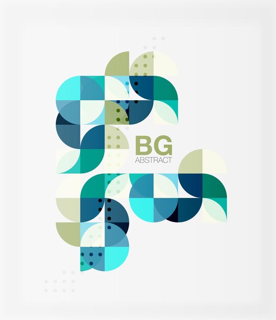 Círculos coloridos composição abstrata moderna com texto fundo geométrico fundo de modelo vetorial para diagrama de layout de fluxo de trabalho opções de número ou design web