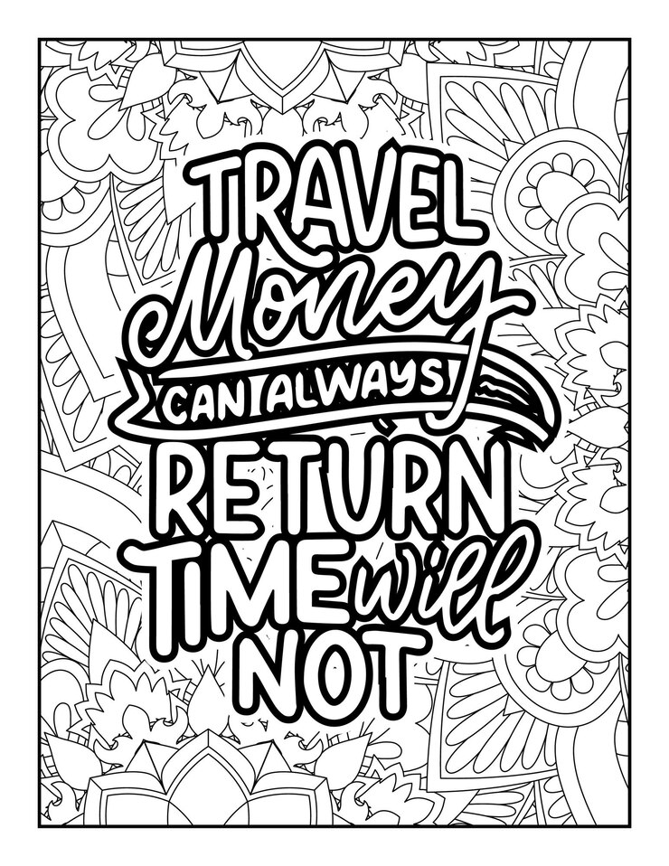 Citações, citações para colorir, citações positivas, citações inspiradoras, citações de tipografia