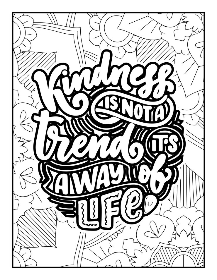 Citações, citações para colorir, citações positivas, citações inspiradoras, citações de tipografia