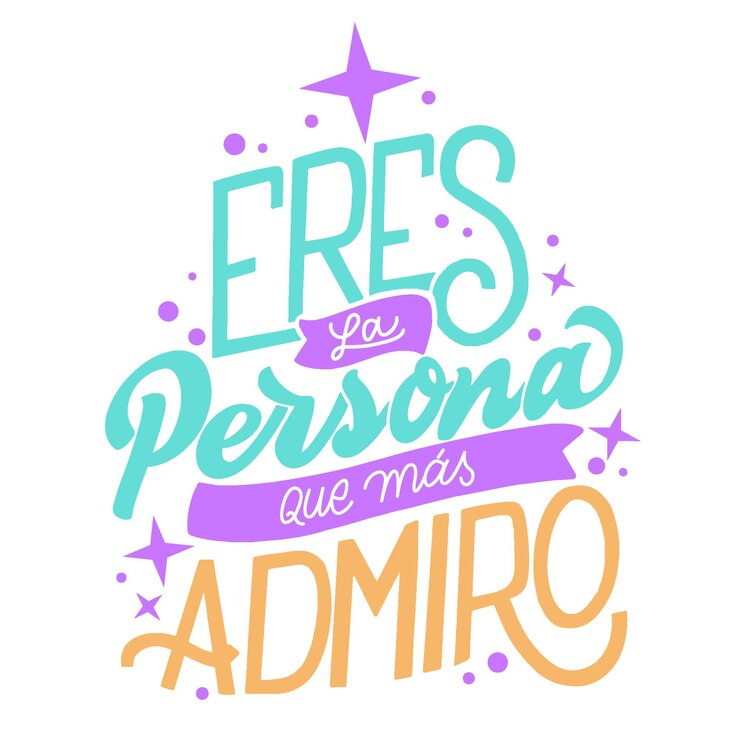Vetor citar com letras