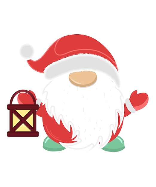 Clipart de gnomos de natal