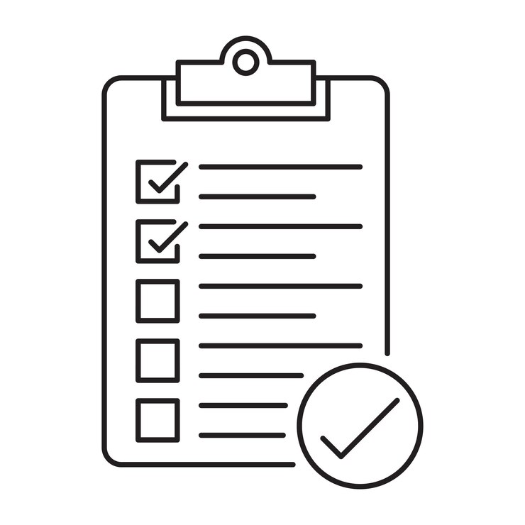 Vetor clipboard com ícone de notas para suprimentos de escritório de gerenciamento de tarefas e projetos de organização