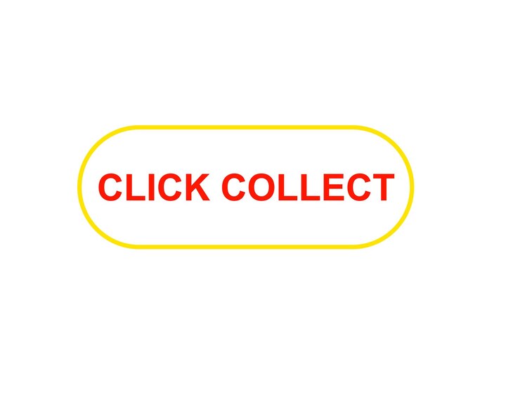 Vetor clique em coletar web vector ilustração botão rótulo modelo de texto com ícone colorido
